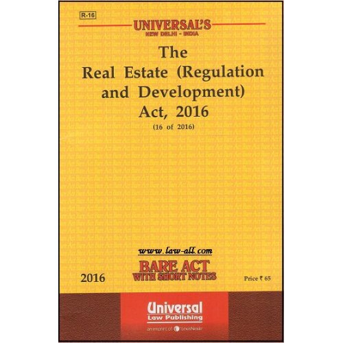 Universal's Bare Act on Real Estate (Regulation and Development) Act, 2016 | RERA 2016